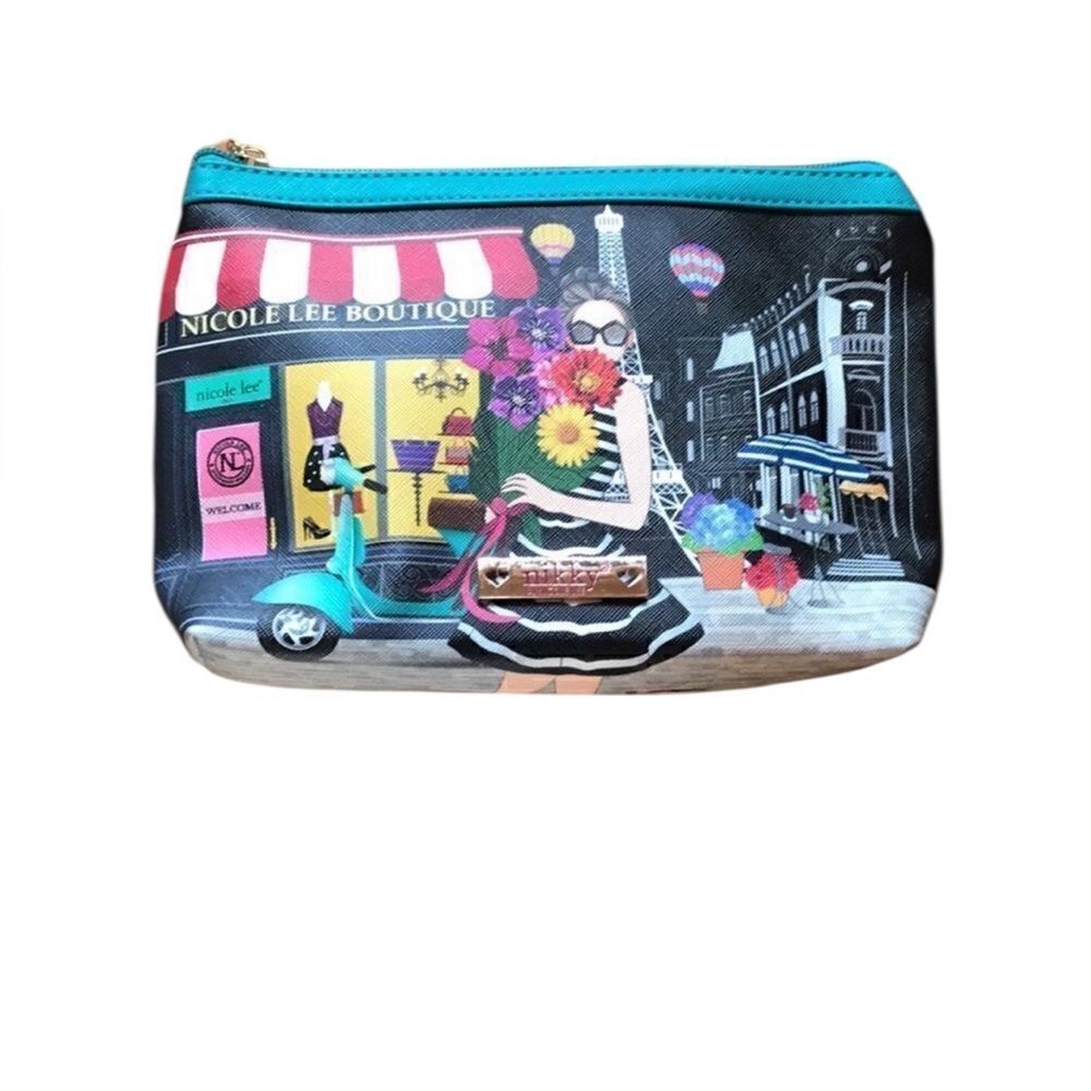 NEW Nikky A Day In Paris Cosmetic Bag